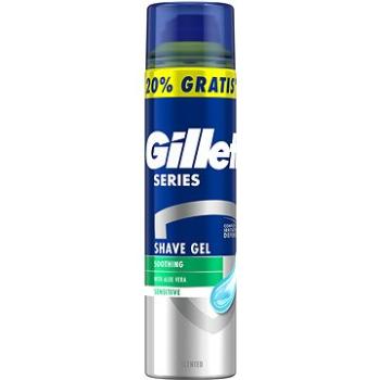 GILLETTE Series Upokojujúci gél na holenie s aloe vera 240 ml (7702018982011)