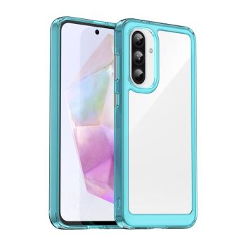 CRYSTAL Ochranný kryt pre Samsung Galaxy A36 tyrkysový