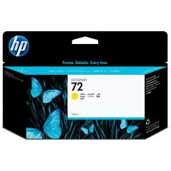 HP originál ink C9373A, HP 72, yellow, 130ml, HP Designjet T1100, T770, žltá