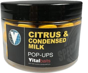 Vitalbaits pop-up citrus & condensed milk yellow - 14 mm