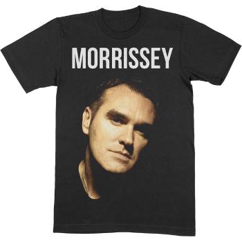 Morrissey tričko Face Photo Čierna L