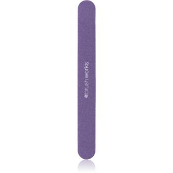 Brushworks Large Nail File pilník na nechty obojstranný 1 ks