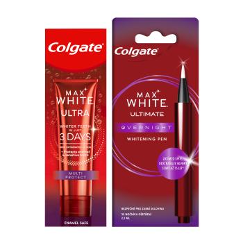 COLGATE Overnight pero + Ultra Complete zubná pasta