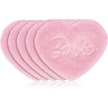 GLOV Barbie Ultrasoft Reusable Pads prateľné odličovacie tampóny typ Hearts Pink 5 ks