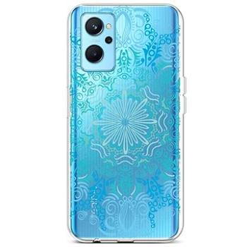 TopQ Kryt Realme 9i silikon Blue Mandala 72995 (Sun-72995)