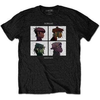 Gorillaz tričko Demon Days Čierna M