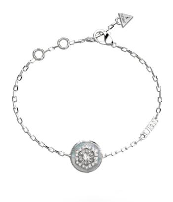 Guess Pôvabný oceľový náramok La Fleur JUBB04549JWRH 18 cm