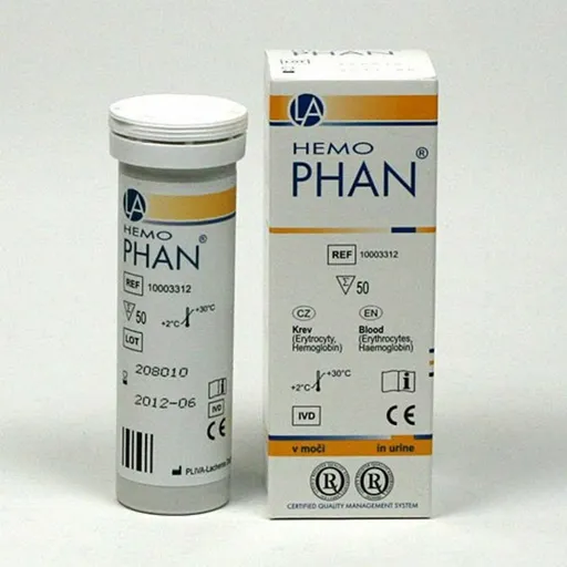 PHAN Hemo Diagnostické prúžky 50 kusov
