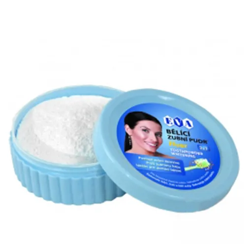 EVA Bieliaci zubný púder Fluór 30 g