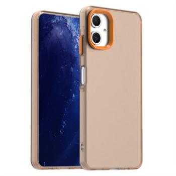 CANDY Ochranný kryt pre Samsung Galaxy A06 oranžový