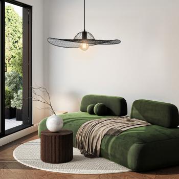 Stropná lampa Deco čierna 1x40W E27 tienidlo čierne