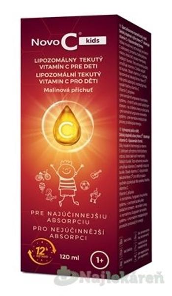 Novo C Kids Lipozomalny Vit. C Malinovy Sirup 120 ml