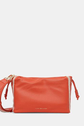 Kabelka Tommy Hilfiger oranžová farba, AW0AW17541