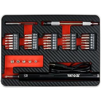 YATO Presný aku skrutkovač 3,6 V SADA 39 pcs (5906083061264)
