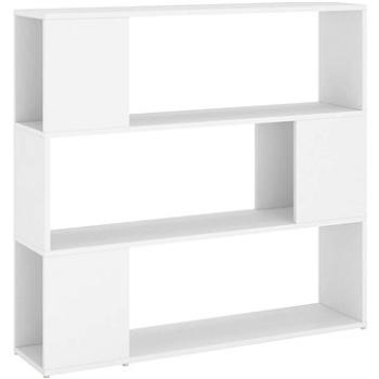 Shumee deliaca stena biela 100 × 24 × 94 cm, 809179