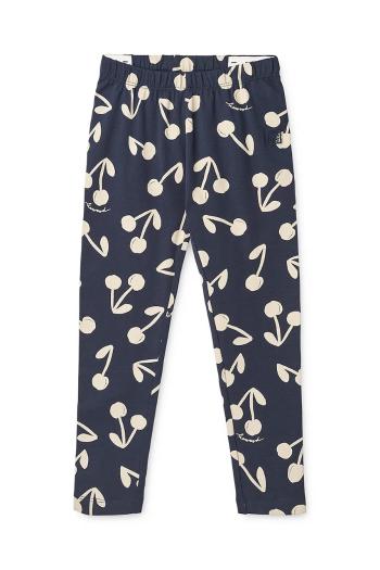 Detské legíny Liewood Marie Printed Leggings tmavomodrá farba, vzorované, LW20359