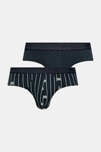 Slipy Fila 2-pak tmavomodrá farba, FU5312/2