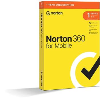 Norton 360 Mobile, 1 používateľ, 1 zariadenie, 12 mesiacov (elektronická licencia) (21426893)