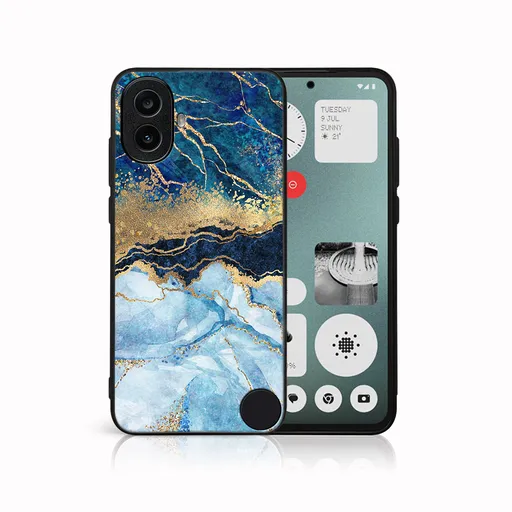 MY ART Ochranný kryt pre CMF Phone 1 BLUE MARBLE (141)