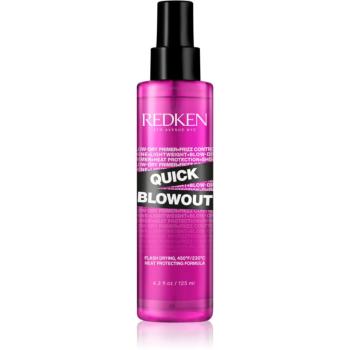 Redken Quick Blowout termoochranný sprej pre úpravu žehličkou a kulmou pre rýchlejšiu fúkanú 125 ml