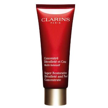 Clarins Multi-intenzívny krém na krk a dekolt Super Restorative (Decollete and Neck Concentrate) 75 ml