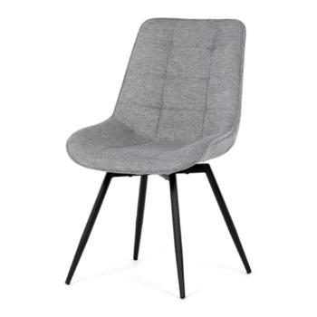Jedálenská stolička Autronic 53x84 cm sivá látka HC-T1130 GREY2