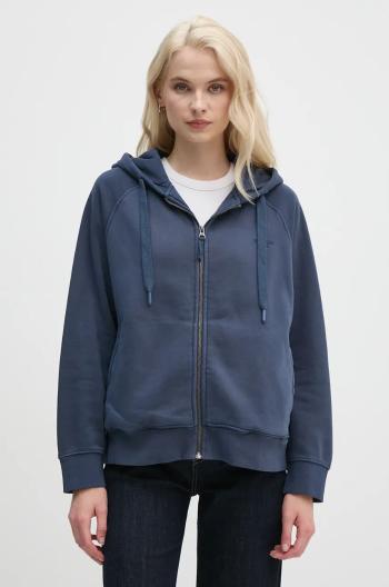 Mikina Pepe Jeans FELICITY ZIPPER dámska, s kapucňou, jednofarebná, PL581463