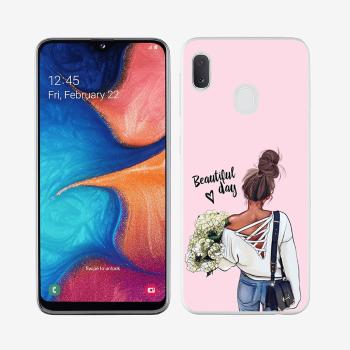 PROTEMIO MY ART Ochranný obal Samsung Galaxy A20e DAY (136)