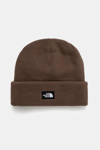 Čiapka The North Face Whimzy Powder hnedá farba, NF0A7WL91OI1
