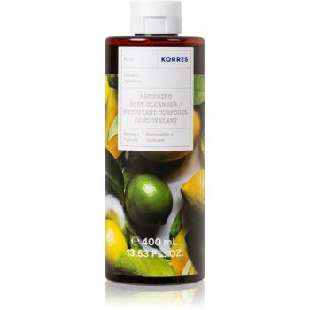 Korres Citrus energetizáló tusfürdő gél 400 ml