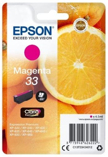 Tintapatron Epson T3343 magenta