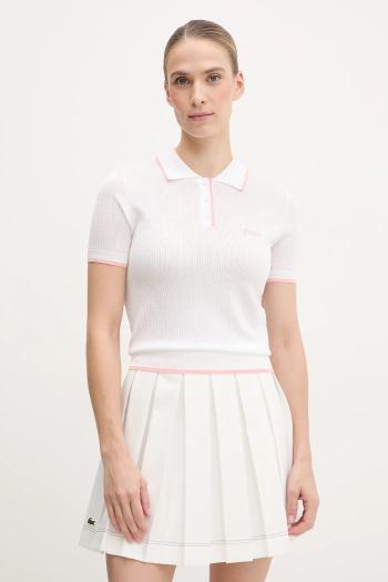 Polo tričko Guess dámske, biela farba, V5GP00 Z3D60