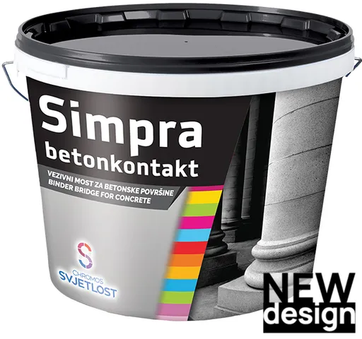 SIMPRA BETONKONTAKT - Adhézny mostík pre betónové povrchy červený 5 kg