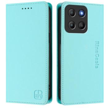 RINA Zaklápacie puzdro pre Motorola Moto G15 / G15 Power mentolové