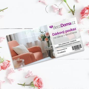 Dárkový poukaz papírový v obálce