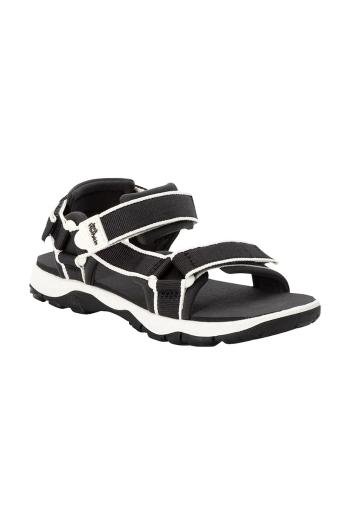 Detské sandále Jack Wolfskin SEVEN SEAS 3 K čierna farba, 4040061