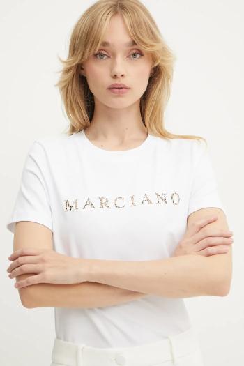 Tričko Marciano Guess CANDY dámske, biela farba, 5GGI00 6008A