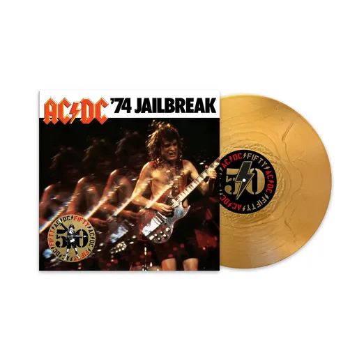AC/DC - '74 Jailbreak / Limited / Gold Metallic / Vinyl LP