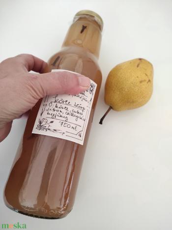 Rostos, fahéjas körte szörp 750 ml