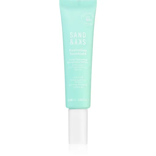 Sand & Sky Australian Sunshield Daily Hydrating Sunscreen SPF50+ ľahký ochranný krém na tvár SPF 50+ 60 ml