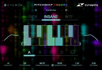 Zynaptiq PITCHMAP::COLORS (Digitálny produkt)