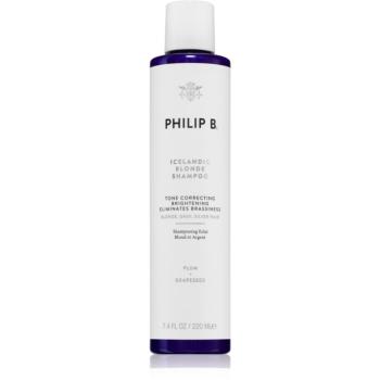 Philip B. Icelandic Blonde šampón pre blond a šedivé vlasy 220 ml