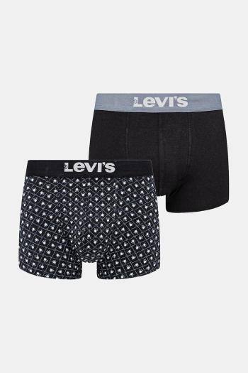 Boxerky Levi's 2-pak čierna farba, 37149-1126