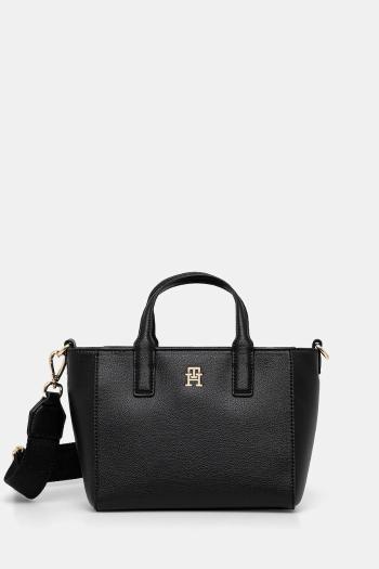 Kabelka Tommy Hilfiger čierna farba, AW0AW16907