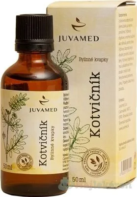 Juvamed Kotvičník bylinné kvapky 50 ml
