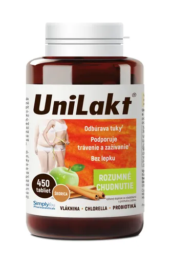 HM Harmonie Unilakt se skořicí 450 tabliet