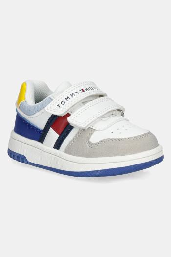 Detské tenisky Tommy Hilfiger šedá farba, T1X9-33844