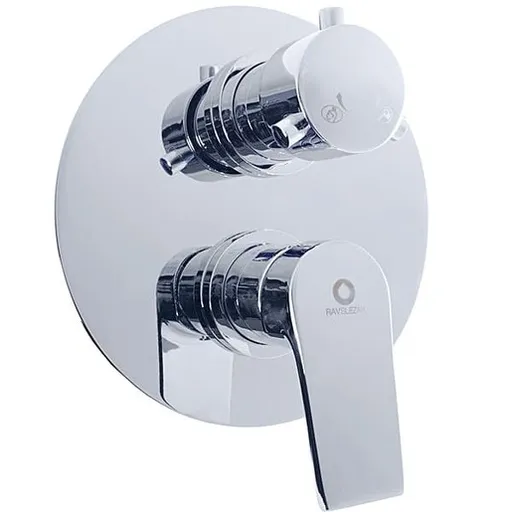 RAV SLEZÁK Colorado sprchová a vaňová batéria s prepínačom chróm CO186K