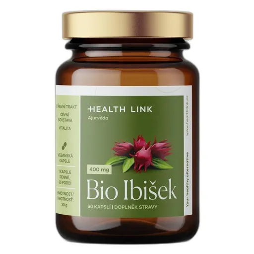 HEALTH LINK Ibištek 400 mg BIO 60 kapsúl