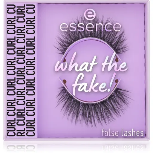 essence WHAT THE FAKE! umelé mihalnice Dramatic Curl 1 pár